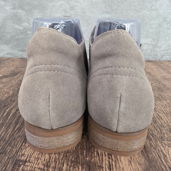 Bjorndal Gianna Ankle Shooties 11 Grey Suede Leather Booties Boho Comfort Casual - Picture 7 of 14